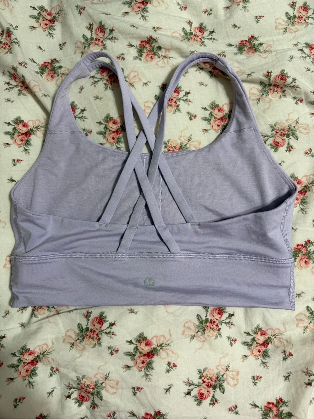 lululemon athletica Lavender Cross-Back Sports Bralette